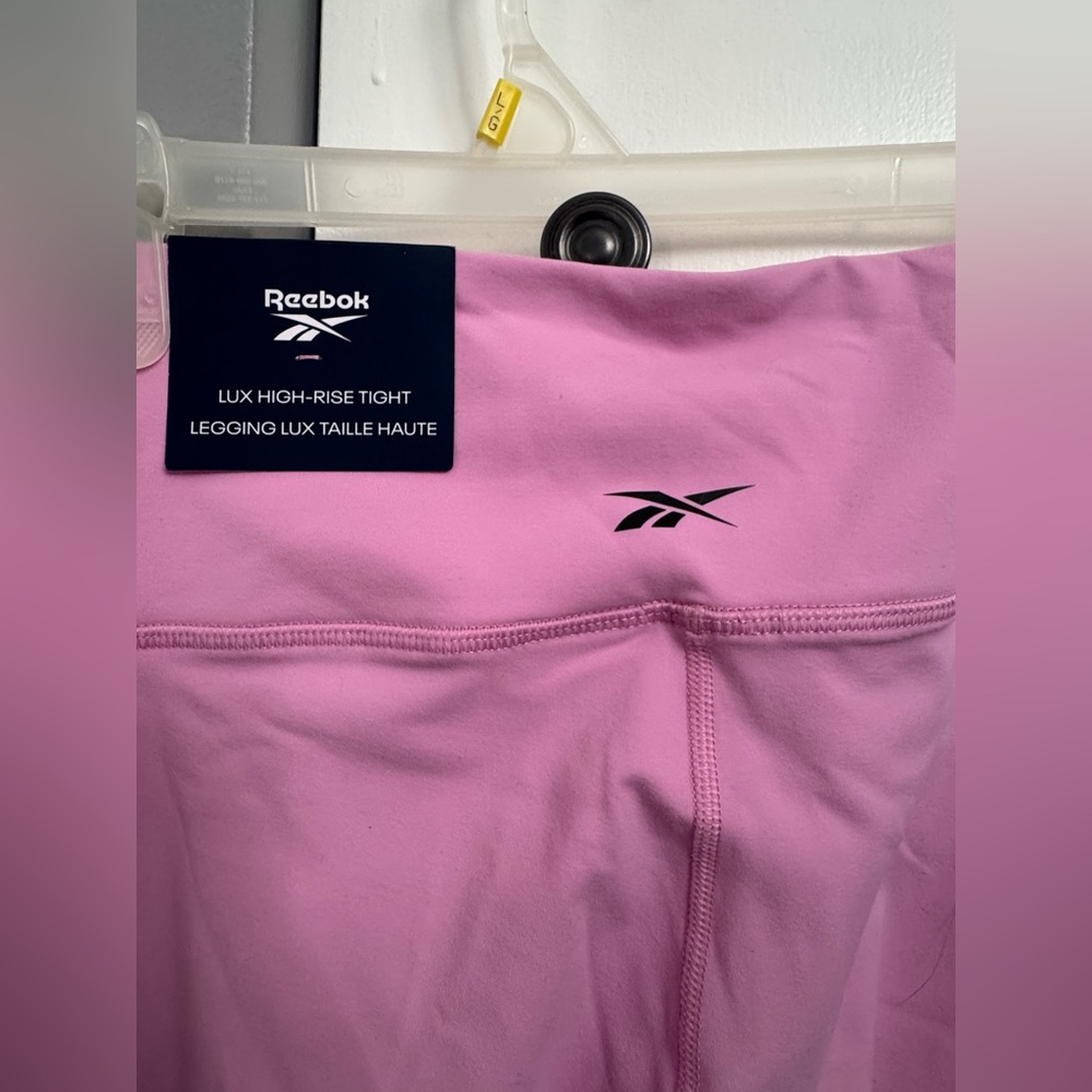 NWT Pink Reebok Leggings - Picture 4 of 6